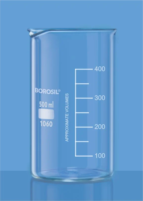 Borosil 1060 Tall Form Beaker, With Spout – Borosil