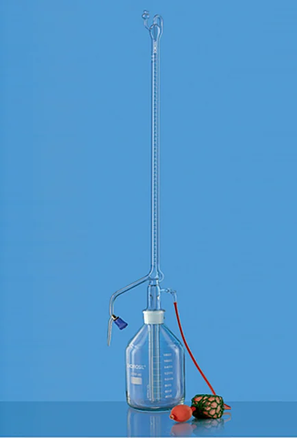 Borosil 2156 AutoBurettes, With Boroflo stopcock, Class B – Borosil