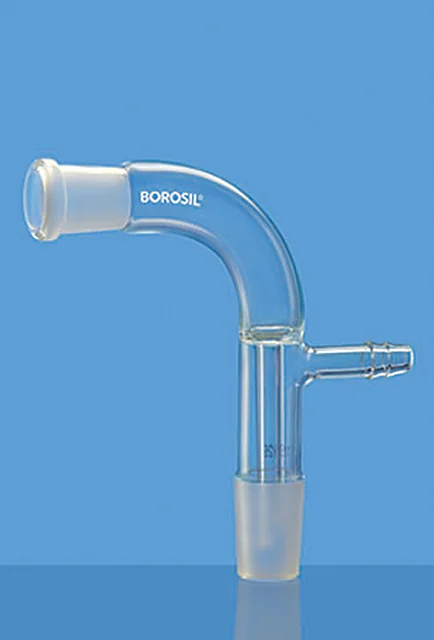 Borosil 8830 Receiver Bent Adapter With Vacuum Connection – Borosil