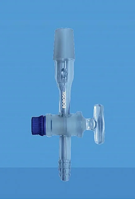 Borosil 8854 Unknown, Straight cone with stopcock – Borosil