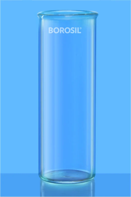 Borosil 9822 Flat Bottom Tube, With Rim – Borosil