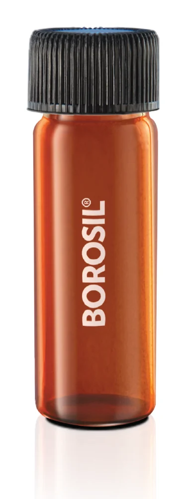Borosil 9911 Culture Tubes, Cultural Tubes (flat bottom, Amber, With PP Cap) – Borosil