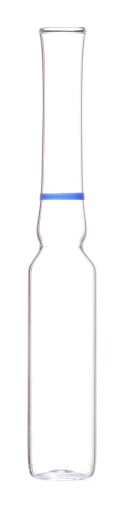 Borosil Glass Ampoules, Form B, Stem cut ampoule with constriction – Borosil