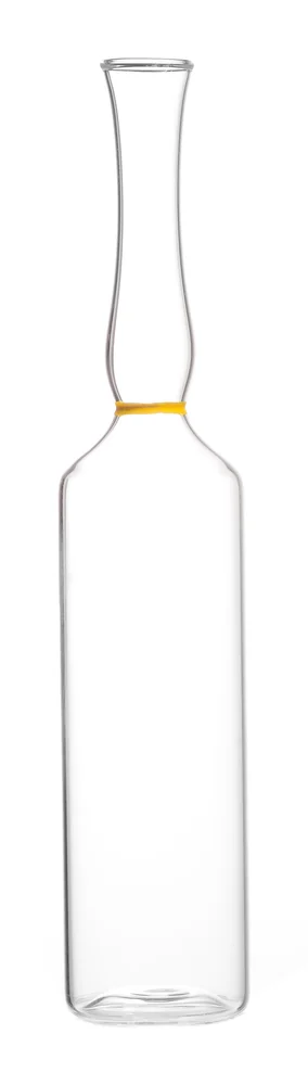 Borosil Glass Ampoules, Form C, Stem open-funnel ampoule with constriction – Borosil