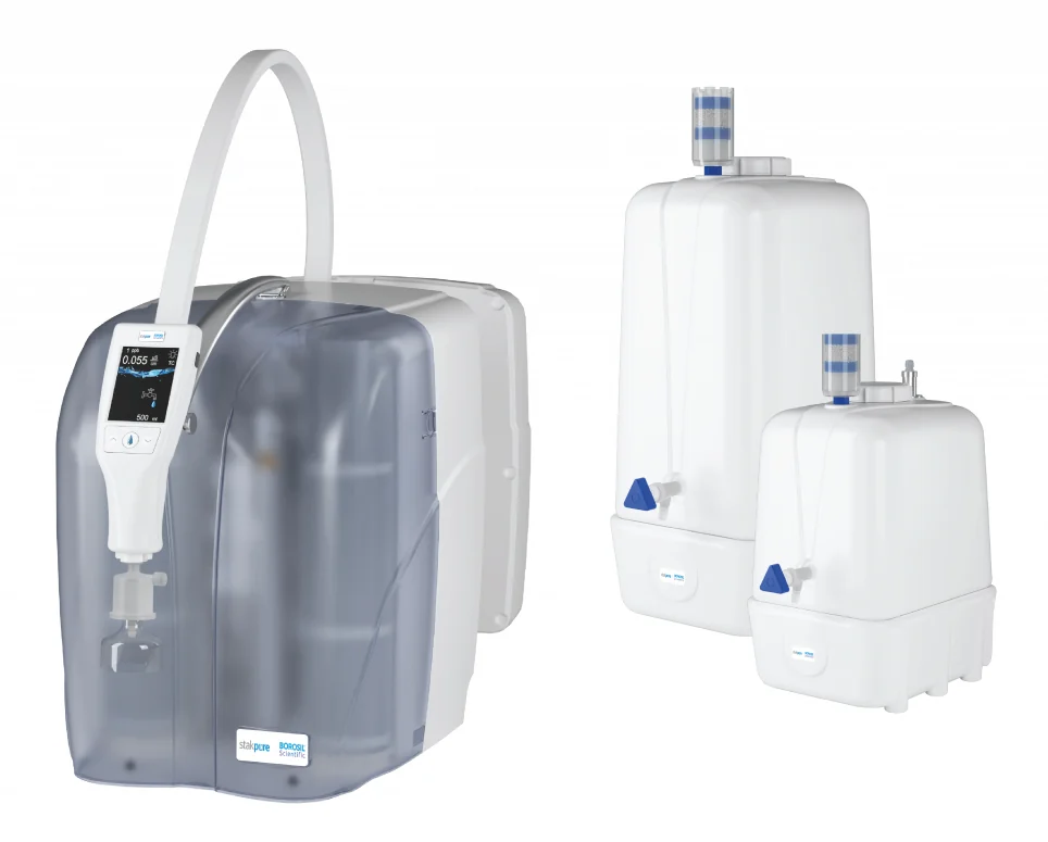 Borosil OmniaTap II, The compact for pure water. For H2O pure type II. – Borosil