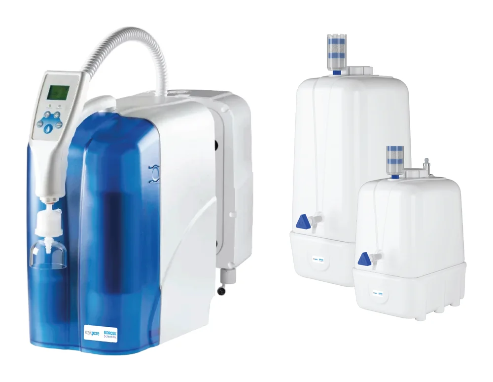 Borosil OmniaTap xs basic, The practical all-rounder. For H2O pure type I + II. – Borosil