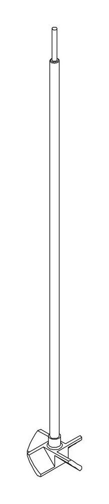 Borosil Pitch Blade Turbine Rotor Shaft – Borosil