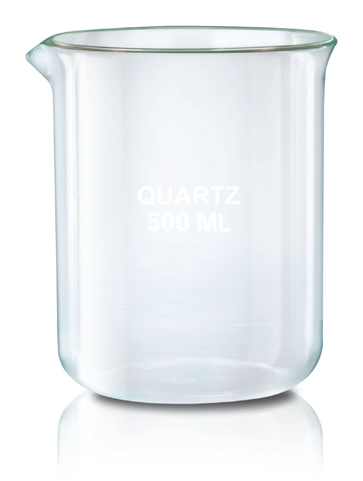 Borosil Qwartz Low form beaker (With spout) – Borosil