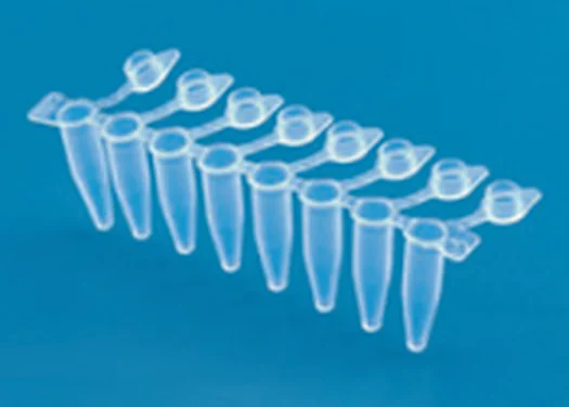 0.2 ml 8 Tube Strip with Attached Caps – Polylab