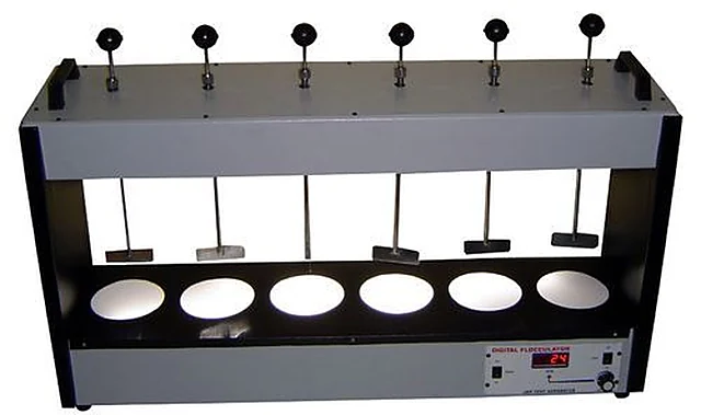 Alum Jar Test Apparatus Electrically Operated – Polylab