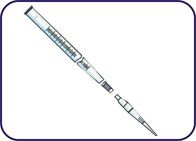 Burette With Pinch Clip Complete With Rubber Tube and Jets 50 – Polylab