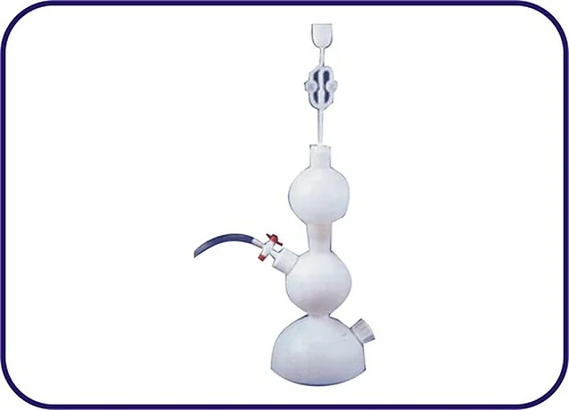 Gas Generating Kips Apparatus Complete With Delivery Tube and Thistle Funnel – Polylab