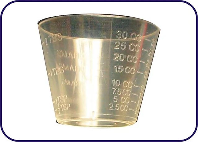 Medicine Glass Graduated – Polylab