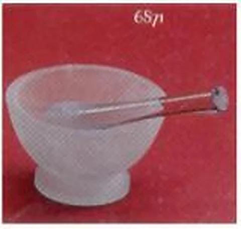 Mortar & Pestle, Glass – Polylab