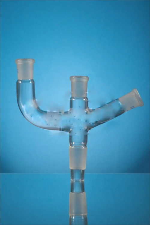Multiple Adapters, with three Necks, Two Parallel and one at 45 – Polylab