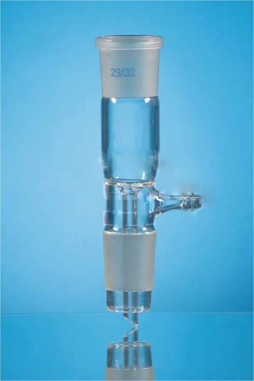 Receiver Adapters, Straight with Vacuum connection – Polylab