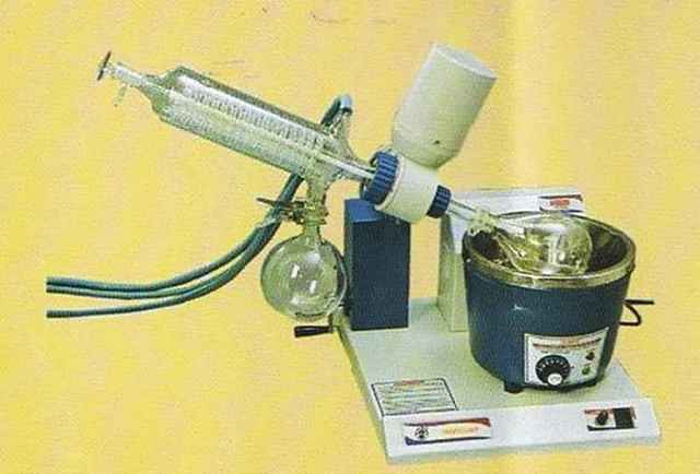Rotary Vacuum Evaporator Diagonal Condenser Model No. SSI/62 – Polylab