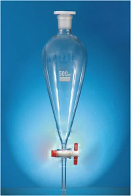 Separating Funnels, with PTFE Key – Polylab