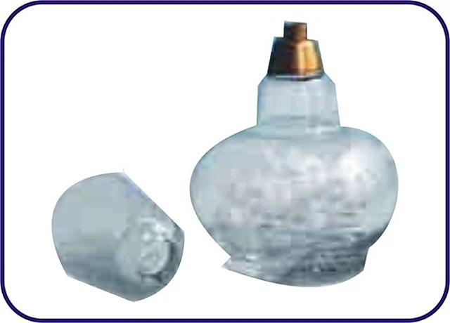 Spirit Lamps With Brass Wich Holders – Polylab