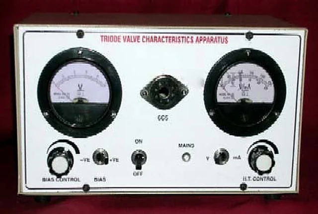 Triode Valve Characteristic Apparatus – Polylab