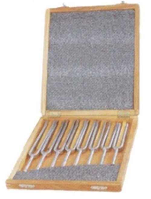 Tuning Forks, Steel Set of 8 – Polylab